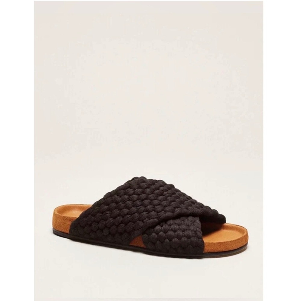 Marea NY Slides Chunky Black EU 38 US 7